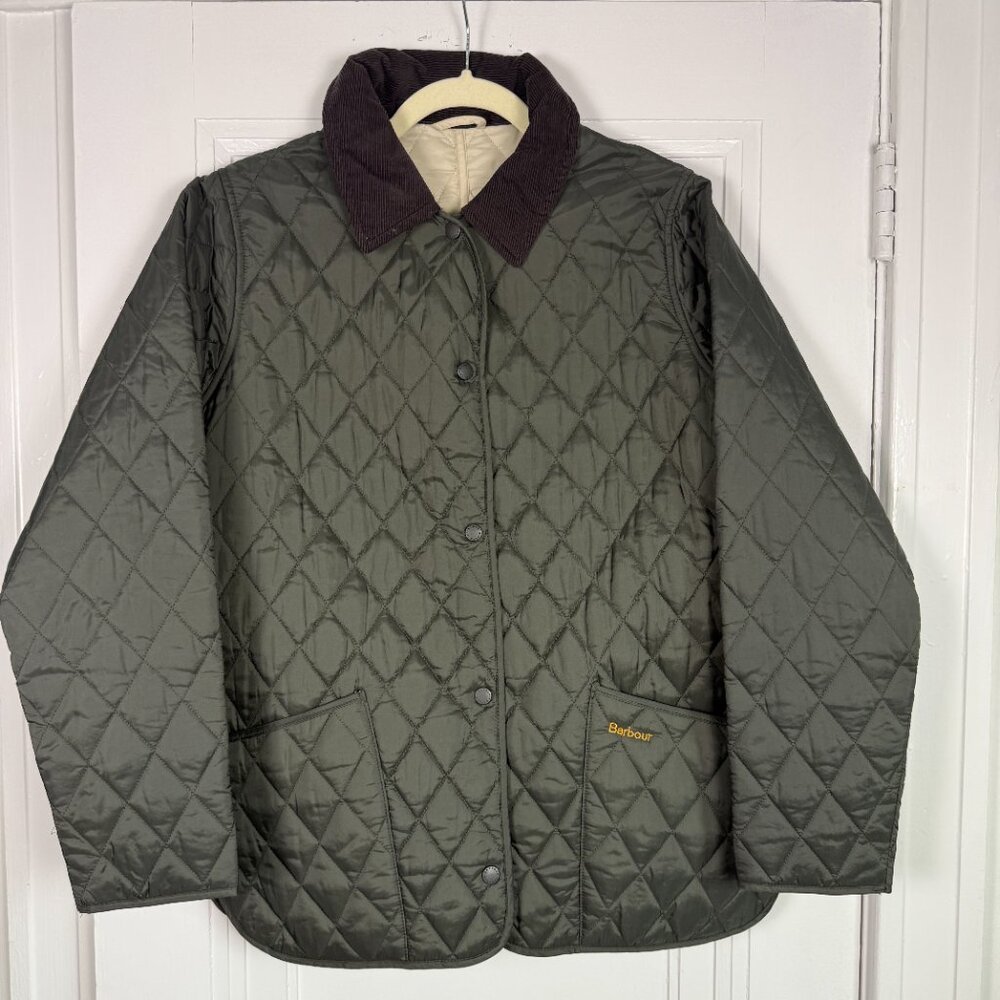 Barbour Quilted Jacket – Size US 10 (UK 14)